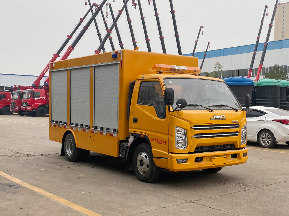 江铃蓝牌卷帘门救险车